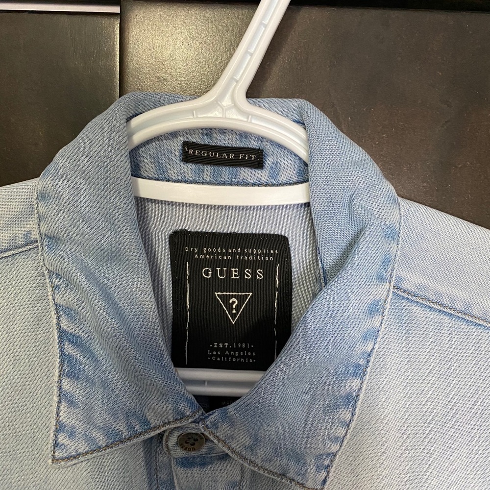 Guess Denim Button Down